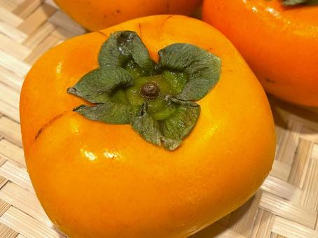 たねなし柿（和歌山県産）２９ 柿,たねなし柿,甘柿の写真素材