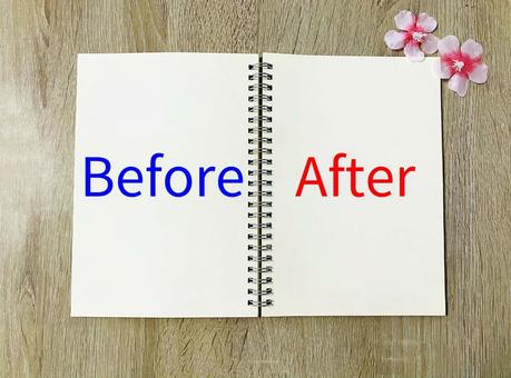 ビジネスで使えるBeforeとafter ビジネスで使えるBeforeとafter ビフォーアフター,before,afterの写真素材