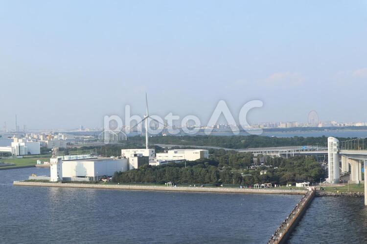 新木場　工場地帯 エコ,プラント,屋外の写真素材