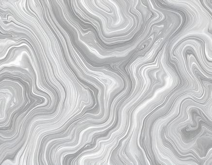 銀色樹脂の流線模様 銀色樹脂の流線模様の写真