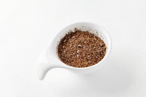 Mid-ground coffee beans, les grains de café, meulage moyen, café, JPG