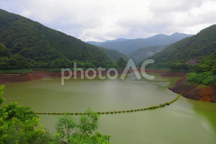福井県-広野ダム湖 広野ダム,ダム,広野ダム湖の写真素材