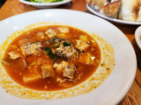 美味しいトマトスープ 美味しいトマトスープ 野菜スープ,スープ,トマトスープの写真素材