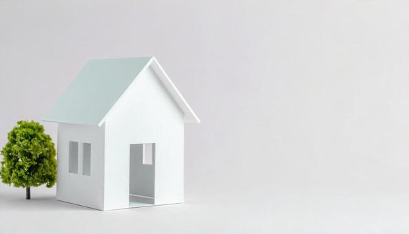 ミニチュアの家 ミニチュアの家の写真