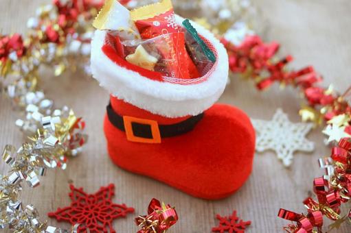 クリスマスブーツ クリスマスブーツ,ブーツ,長靴の写真素材