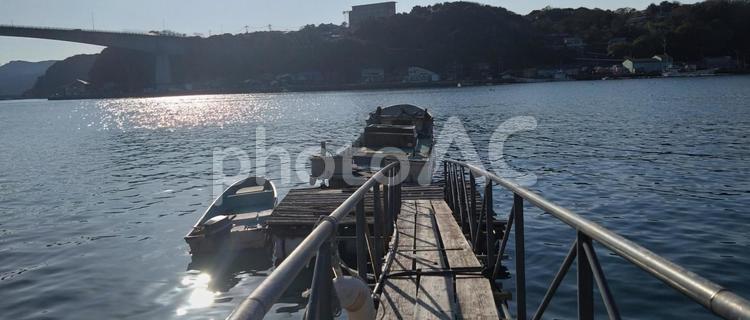 田舎の波止場 波止場,海,港の写真素材