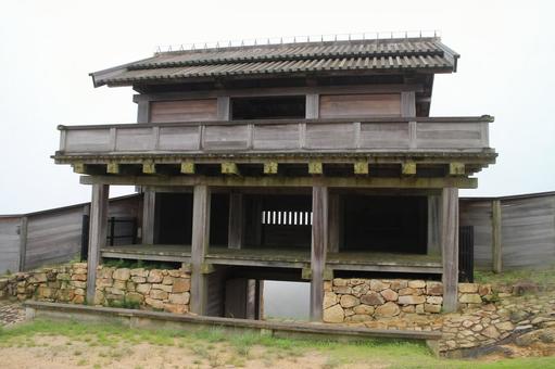 鬼ノ城3 鬼ノ城3 鬼ノ城,城址,日本100名城の写真素材