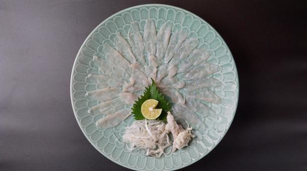 ふぐ ふぐ ふぐ,ふく,ふぐ刺しの写真素材