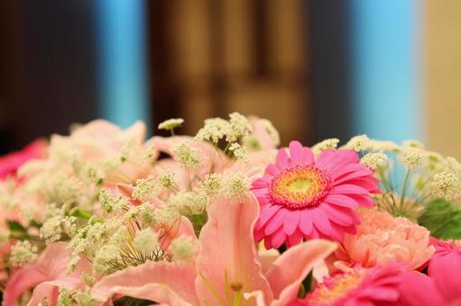 フラワーアレンジメント フラワーアレンジメント 花,フラワーアレンジメント,結婚式の写真素材