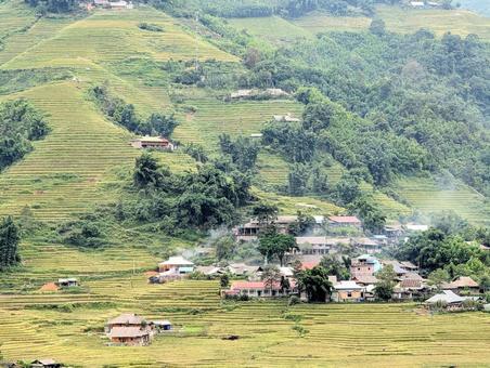 ベトナム　サパ ベトナム,サパ,vietnamの写真素材
