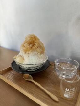 かき氷 かき氷,夏,冷たいの写真素材