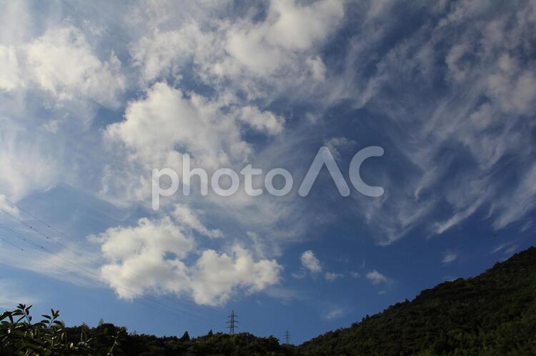 空模様 空模様,雲,空の写真素材