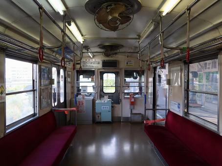 弘南鉄道大鰐線 7000系 車内 弘南鉄道大鰐線,7000系,車内の写真素材