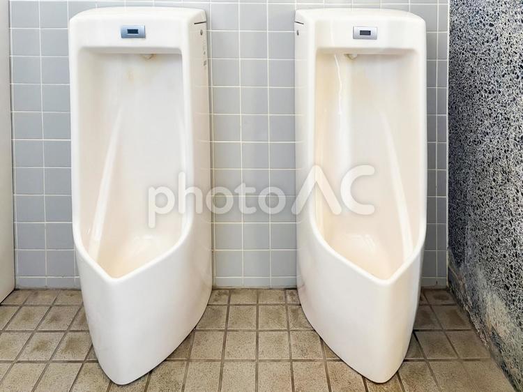 男性の公衆トイレ トイレ,男性用,便所の写真素材
