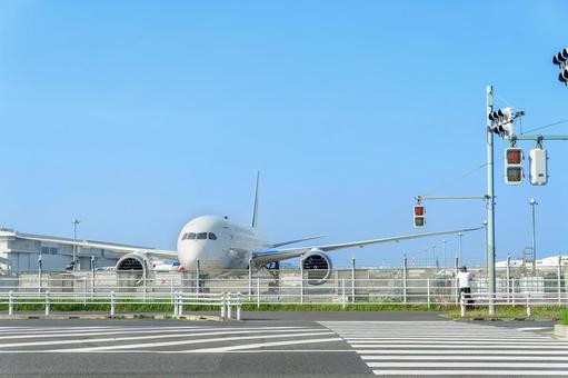 大田区 羽田空港 駐機場（東京） 大田区,天空橋,羽田空港の写真素材