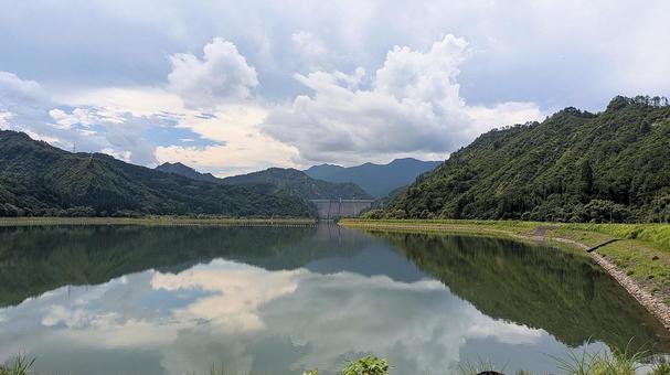 福島県只見湖 福島県只見湖の写真