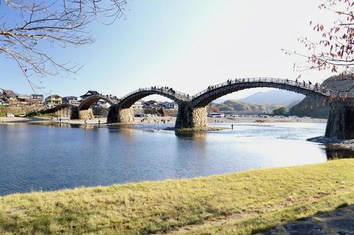錦帯橋 錦帯橋,岩国,山口の写真素材