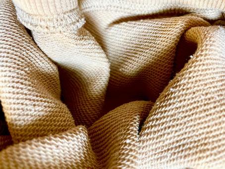 茶色い布背景素材 布,背景,テクスチャの写真素材