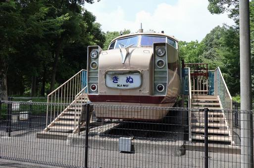Iwatsuki Castle Park Express Train Display, JPG