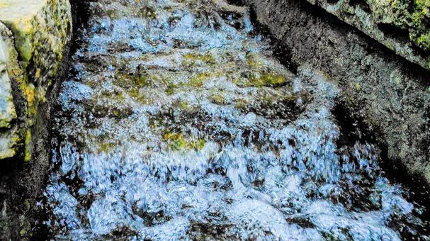 水の流れ 水,水辺,水の流れの写真素材