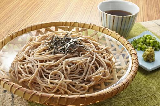 ざるそば ざるそば ざるそば,蕎麦,ソバの写真素材
