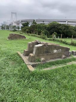 品川台場5 品川台場,台場公園,幕末の写真素材