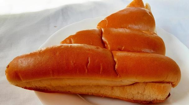 三角サンドパン・3 菓子パン,パン,食べ物の写真素材