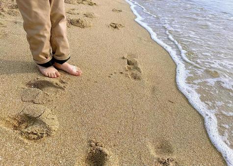 子供の海遊び 子供の海遊びの写真