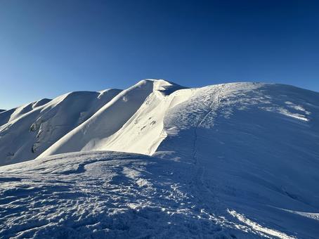 荒島山 荒島山,百名山,日本百名山の写真素材