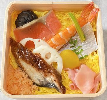 ちらし寿司 寿司,美味しい,魚の写真素材