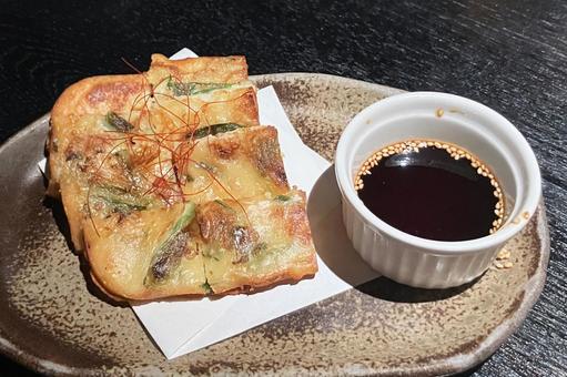 チヂミ チヂミ チヂミ,朝鮮料理,料理の写真素材