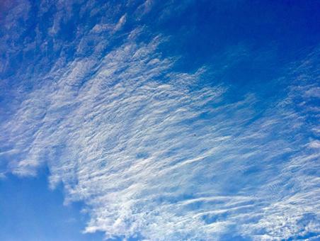 綺麗な雲の写真