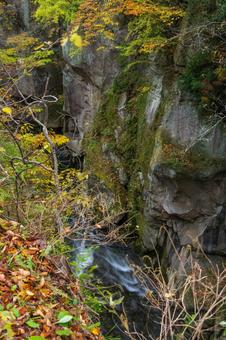 秋の磊々峡⑼の写真