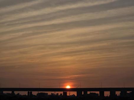 朝焼け 朝焼けの写真