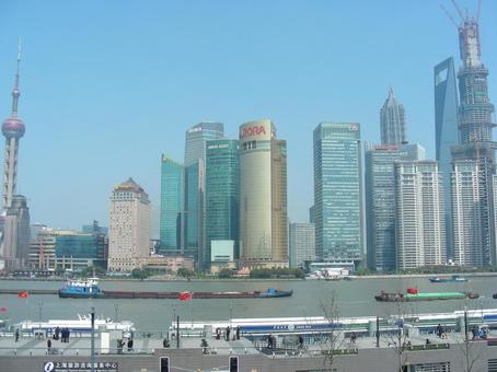 上海・外灘 上海,外灘,ビルの写真素材