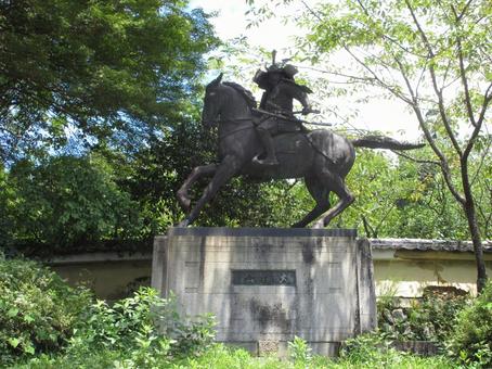 大阪府-観心寺-楠木正成銅像 大阪府-観心寺-楠木正成銅像の写真