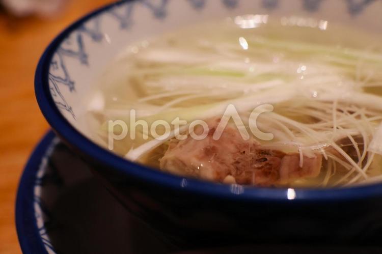 仙台の焼肉店のテールスープ 背景,テールスープ,テールの写真素材