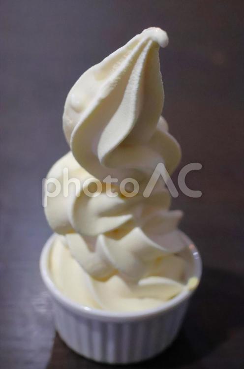 中華料理店のデザートのソフトクリーム 背景,ソフトクリーム,美味しいの写真素材