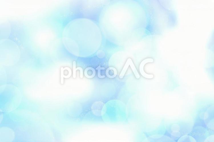 青色の玉ボケきらきらグリッター背景画像 背景,青,バックグラウンドの写真素材