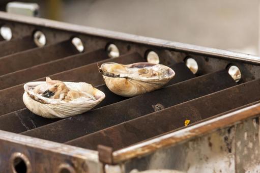 焼き大あさり8（田原市） 大あさり,貝,食材の写真素材