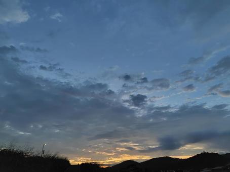 夜明け 夜明けの写真