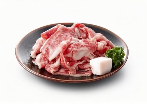 国産牛切り落し 国産牛切り落しの写真
