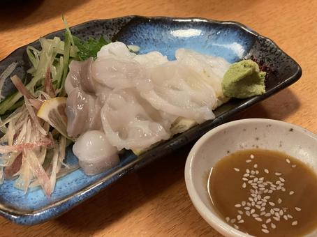 蛸の刺身 蛸の刺身 蛸,刺身,魚介の写真素材