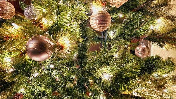 クリスマスの飾り付け クリスマスツリー,クリスマス,冬の写真素材