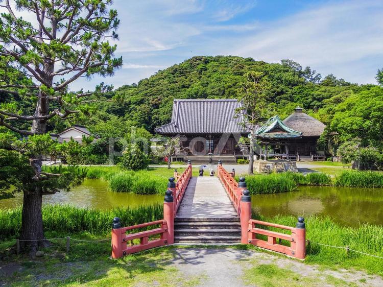 【神奈川県】横浜市・称名寺 称名寺,金沢文庫,神奈川県の写真素材