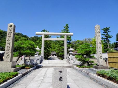 籠神社鳥居 籠神社鳥居 籠神社,丹後一宮,元伊勢の写真素材