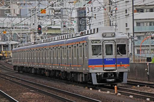 南海電車 南海電車 鉄道,電車,線路の写真素材