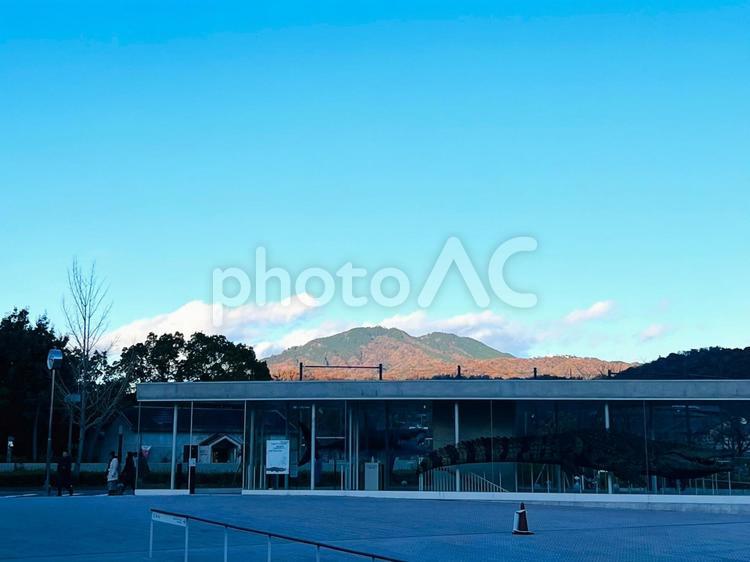 京都岡崎からの風景 京都,岡崎,平安神宮の写真素材