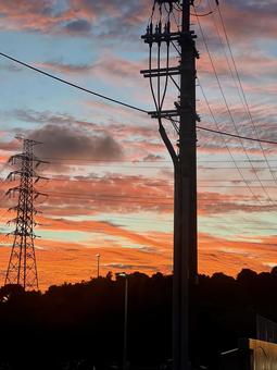 夕焼け 夕焼けの写真