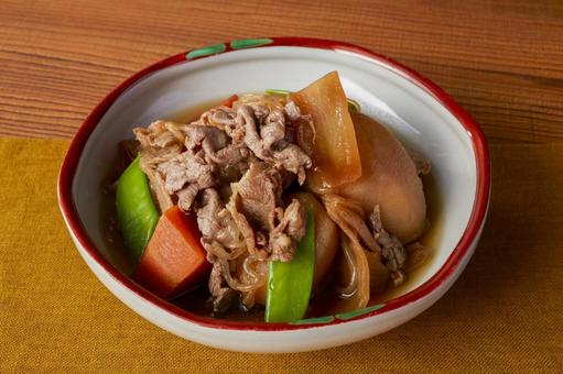 肉じゃが 肉じゃが 肉じゃが,煮物,和食の写真素材
